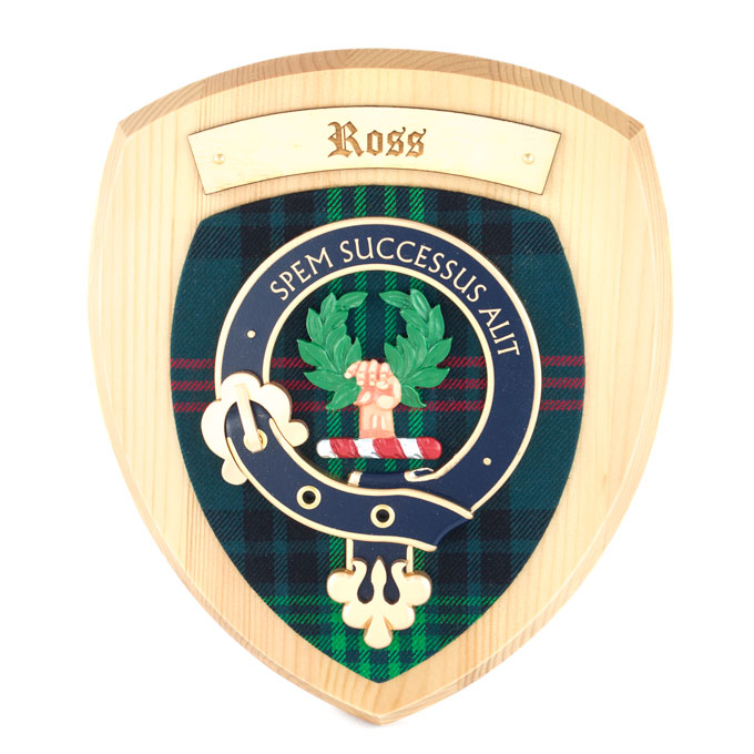 Wall Plaque, Clan Crest, Clan Ross